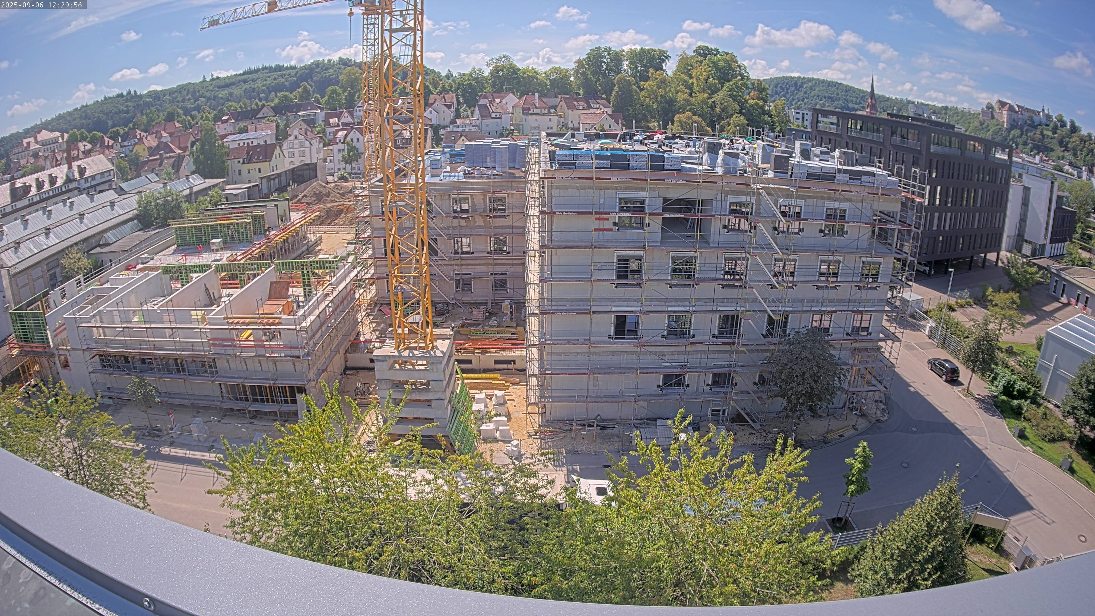 Baufortschritt Kamera 1